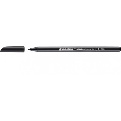 Edding 1200 rotulador Fino Negro 1 pieza(s)