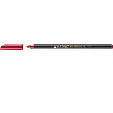 Edding 1200 rotulador Fino Rojo - 1200-72