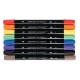 Derwent Academy marcador 8 pieza(s) Punta de pincel Multicolor - 98206