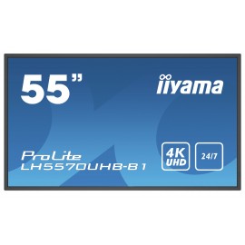 iiyama LH5570UHB-B1 pantalla de señalización Pantalla plana para señalización
