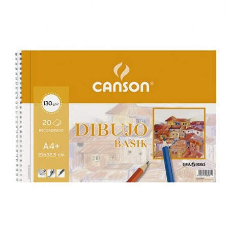 Canson Dibujo Basik Arte de papel 20 hojas - C200408061