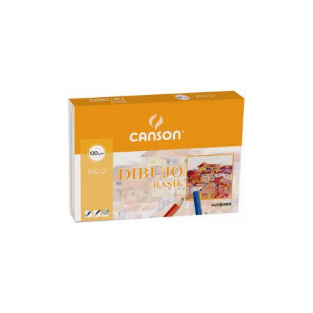 Canson Dibujo Basik Arte de papel 250 hojas - C200402766