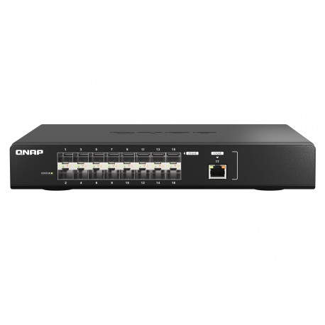 QNAP QSW-M5216-1T switch Gestionado L2 10G Ethernet (100/1000/10000) Negro