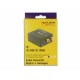 DeLOCK 63477 convertidor de audio Negro