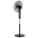 Orbegozo SF 0345 ventilador Negro, Acero inoxidable