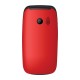 MaxCom MM817 6,1 cm (2.4'') 78 g Negro, Rojo Teléfono para personas mayores