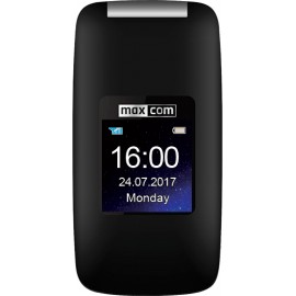 MaxCom MM824(02)171101792 6,1 cm (2.4'') 88 g Negro Teléfono para personas mayores