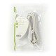 Nedis CSGP40100WT30 cable coaxial Blanco