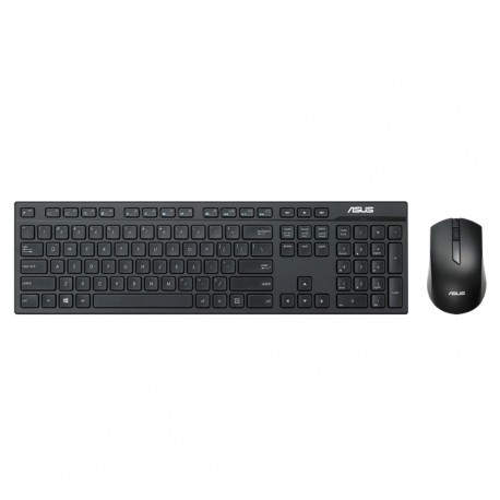 ASUS W2500 teclado RF inalámbrico QWERTY Negro