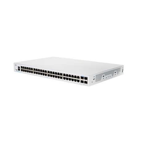 Cisco CBS350-48T-4X-EU switch Gestionado L2/L3 Gigabit Ethernet (10/100/1000) Plata
