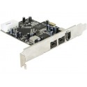 DeLOCK PCI Express card FireWire A / B tarjeta y adaptador de interfaz