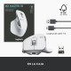 Logitech MX Master 3S ratón mano derecha RF inalámbrica + Bluetooth Óptico 8000 DPI - 910-006560