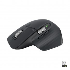 Logitech MX Master 3S ratón mano derecha RF inalámbrica + Bluetooth Óptico 8000 DPI - 910-006559