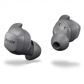 Lindy LE400W Auriculares True Wireless Stereo (TWS) Gris - LINDY-73194