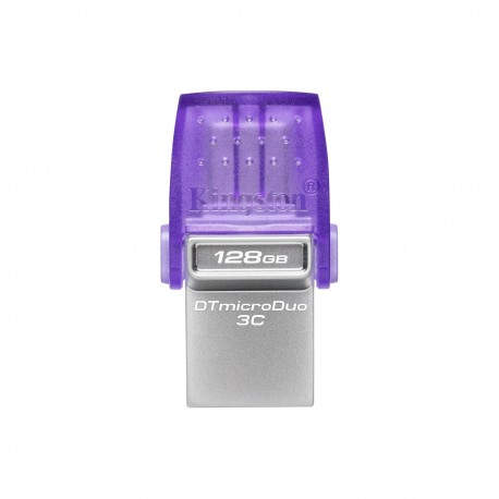 Kingston Technology DataTraveler microDuo 3C 128 GB Púrpura - dtduo3cg3/128gb