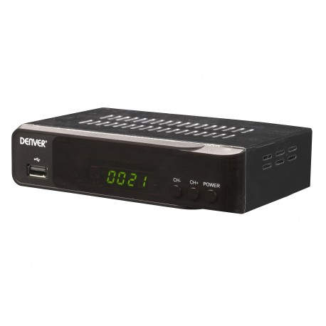 Denver DVBS-207HD descodificador para televisor Satélite Full HD Negro