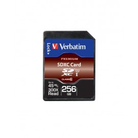 Verbatim Premium 256GB SDXC UHS-I Clase 10 - 44026