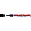 Edding 3000 marcador permanente Punta redonda Negro