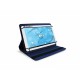 3GO CSGT24 funda para tablet 17,8 cm (7'') Folio Azul