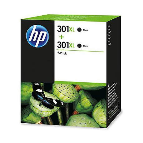 HP 301XL 2-pack Black