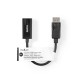 Nedis CCGT37150BK02 adaptador de cable de vídeo 0,2 m HDMI tipo A (Estándar) DisplayPort Negro