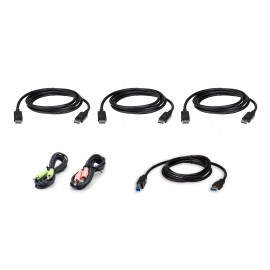 Aten 2L-7D02UDPX6 cable para video, teclado y ratón (kvm) Negro 1,8 m - 2l-7d02udpx6