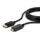 Lindy 36920 adaptador de cable de vídeo 0,5 m DisplayPort HDMI tipo A (Estándar) Negro