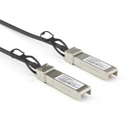 StarTech.com Cable Twinax SFP+, con conexión directa, compatible con el modelo DAC-SFP-10G-2M de Dell EMC - 2 m - DACSFP10G2M