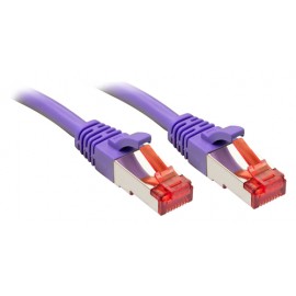 Lindy Rj45/Rj45 Cat6 2m cable de red Violeta S/FTP (S-STP) - 47824