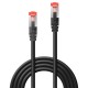 Lindy 47778 cable de red Negro 1,5 m Cat6 S/FTP (S-STP)