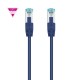 Nanocable Cable de Red Cat.7 600MHZ LSZH SFTP PIMF AWG26, Azul, 1 m - 10.20.1701-BL