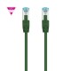 Nanocable Cable de Red Cat.7 600MHZ LSZH SFTP PIMF AWG26, Verde, 1 m - 10.20.1701-GR