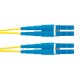 Panduit 10m OS2 LC Duplex cable de fibra optica Amarillo