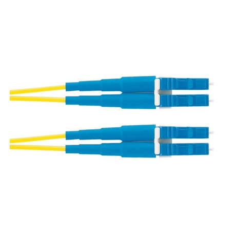 Panduit 10m OS2 LC Duplex cable de fibra optica Amarillo