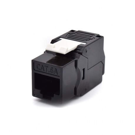 WP WPC-KEY-6AUP-TL/BL conector RJ45 Negro, Blanco