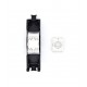 WP WPC-KEY-6AUP-TL/BL conector RJ45 Negro, Blanco