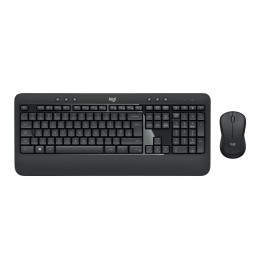 Logitech MK540 Advanced RF inalámbrico QWERTZ Alemán Negro, Blanco - 920-008675