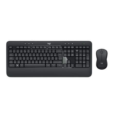 Logitech MK540 Advanced RF inalámbrico QWERTZ Alemán Negro, Blanco - 920-008675
