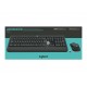 Logitech MK540 Advanced RF inalámbrico QWERTZ Alemán Negro, Blanco - 920-008675
