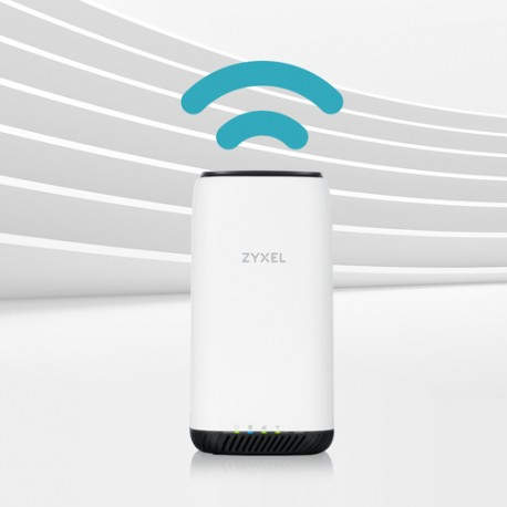 Zyxel NR5101 router inalámbrico Gigabit Ethernet Doble banda (2,4 GHz / 5 GHz) 3G 5G 4G Blanco - NR5101-EUZNN1F