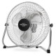 Orbegozo PW 1230 ventilador Negro, Acero inoxidable