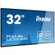 iiyama LE3240S-B3 pantalla de señalización Pantalla plana para señalización digital 80 cm (31.5'') LED Full HD Negro