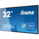 iiyama LE3240S-B3 pantalla de señalización Pantalla plana para señalización digital 80 cm (31.5'') LED Full HD Negro