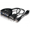 Equip 332521 Splitter VGA 2 Puertos 450MHZ USB