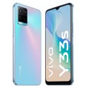 VIVO Y33s 16,7 cm (6.58'') SIM doble Android 11 4G USB Tipo C 8 GB 128 GB 5000 mAh Azul - y33s8128md