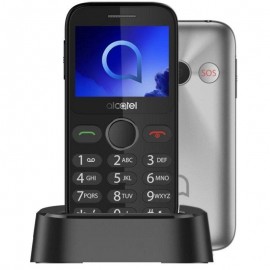 Alcatel 2020X 6,1 cm (2.4'') 80 g Plata Teléfono para personas mayores - 2020X-3BALWE11
