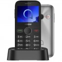 Alcatel 2020X 6,1 cm (2.4'') 80 g Plata Teléfono para personas mayores - 2020X-3BALWE11