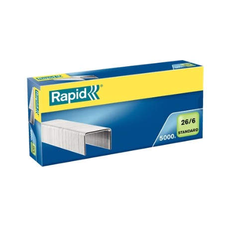 Rapid 24861800 grapa Paquete de grapas 5000 grapas