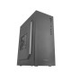 Tacens 2ALUXM Caja PC Minitorre Micro-ATX Ventilador 12cm Acero Ultraligero Negro