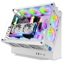 Mars Gaming MCB Blanco Caja PC Gaming ATX XL Edición Custom Premium Estructura Modular Doble Cámara - MCBW